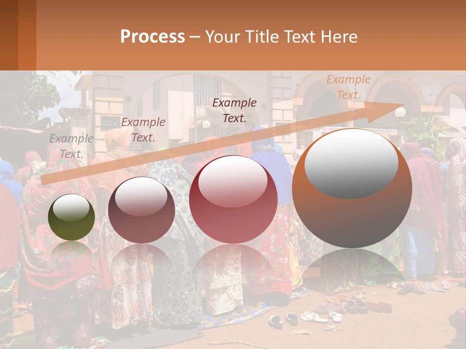 Girl Cloud Black PowerPoint Template