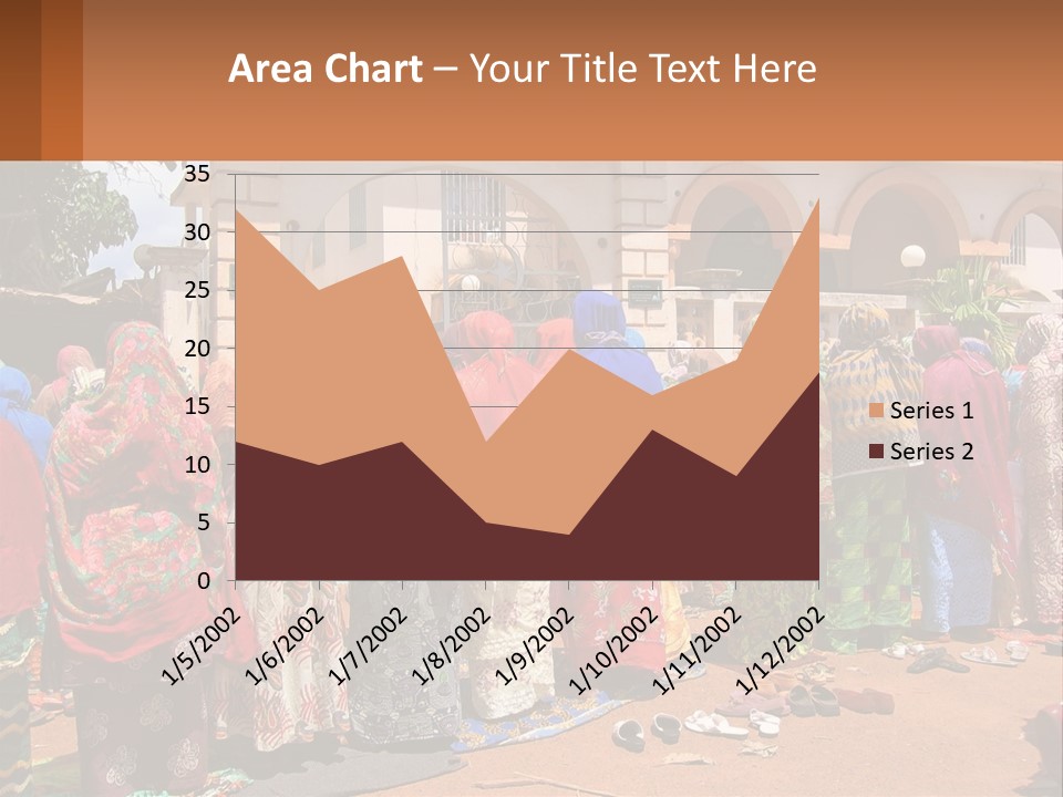 Girl Cloud Black PowerPoint Template