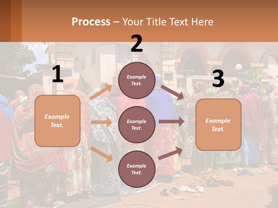 Girl Cloud Black PowerPoint Template