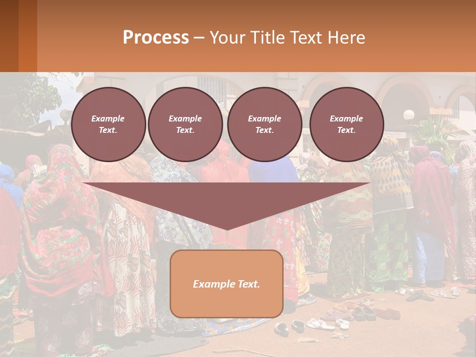 Girl Cloud Black PowerPoint Template