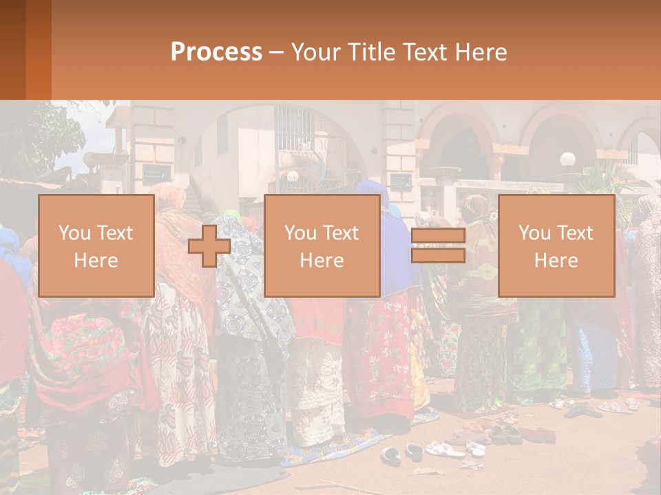 Girl Cloud Black PowerPoint Template