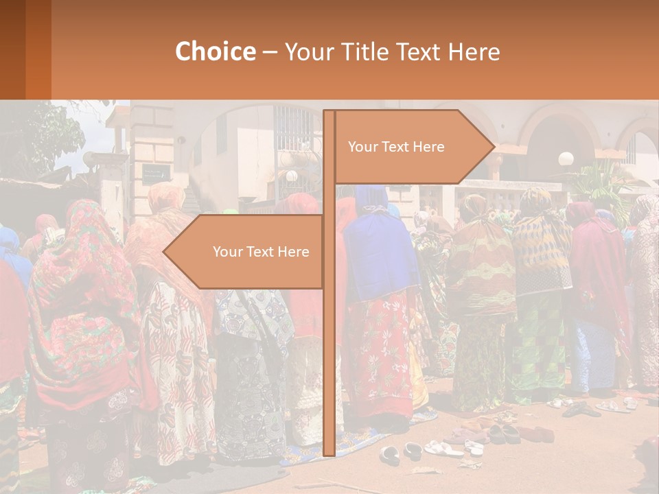 Girl Cloud Black PowerPoint Template