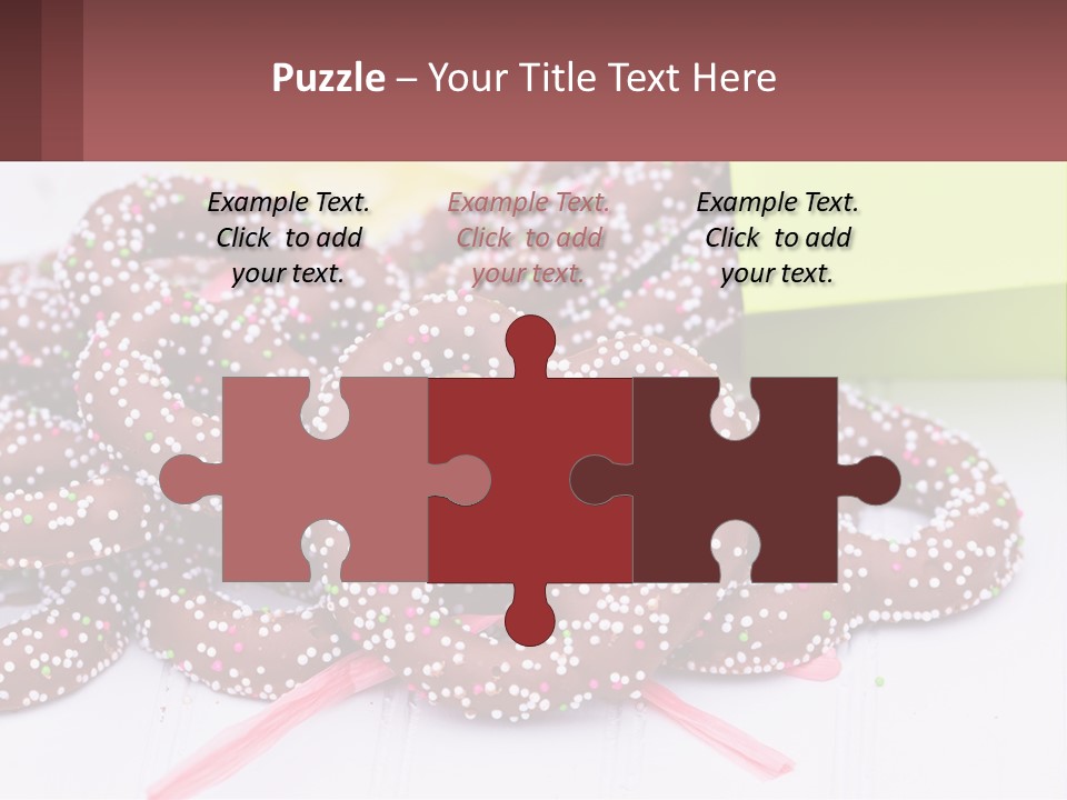 Bag Gift Eating PowerPoint Template