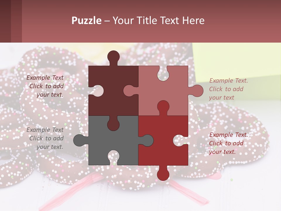 Bag Gift Eating PowerPoint Template