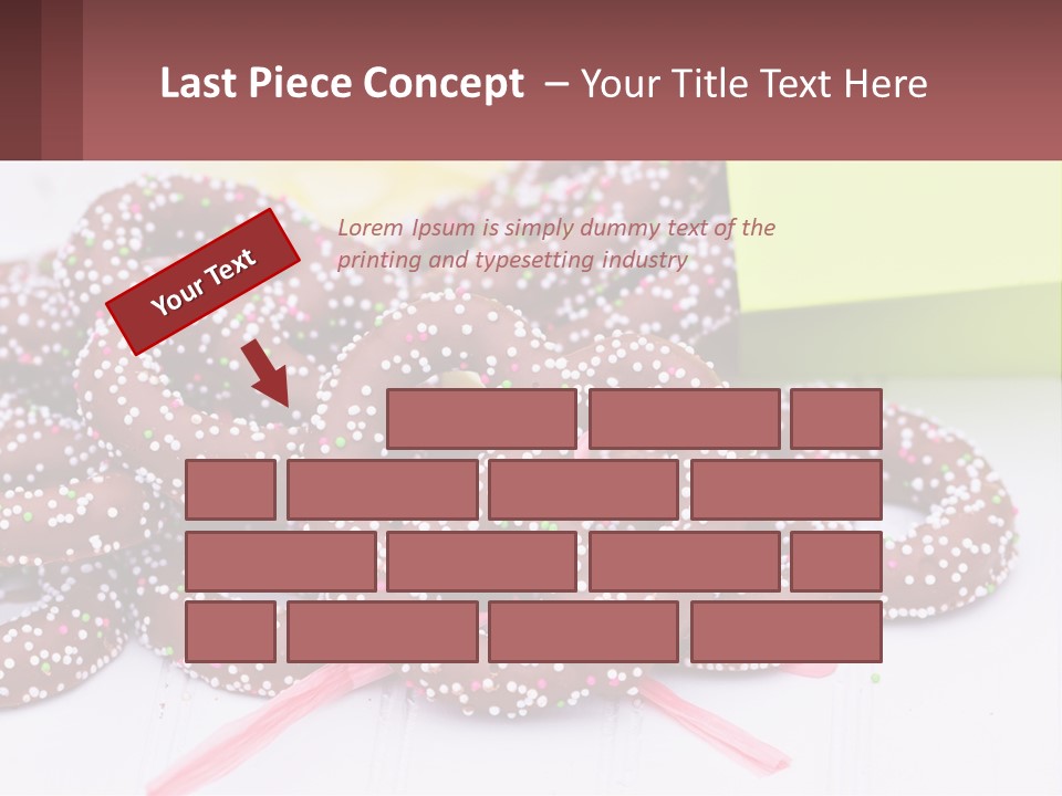 Bag Gift Eating PowerPoint Template