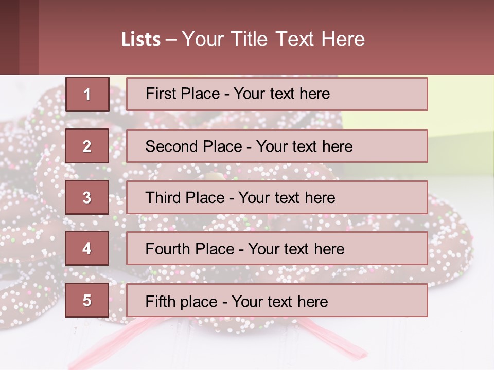 Bag Gift Eating PowerPoint Template