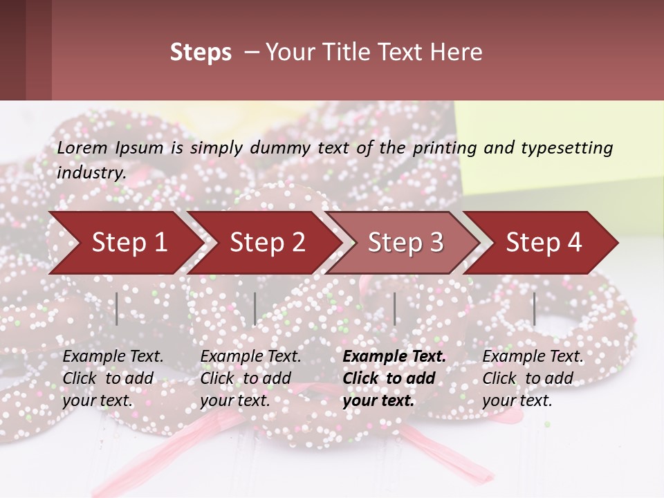 Bag Gift Eating PowerPoint Template