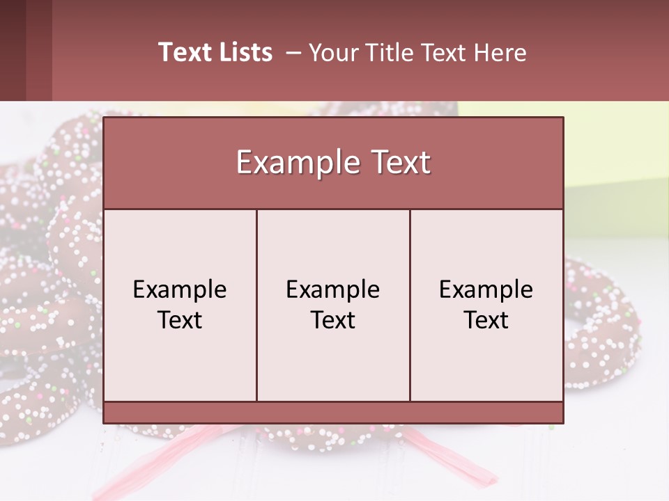 Bag Gift Eating PowerPoint Template