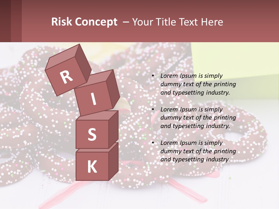 Bag Gift Eating PowerPoint Template