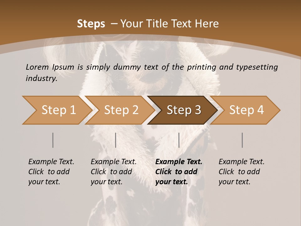 Fashion Clothes Male PowerPoint Template