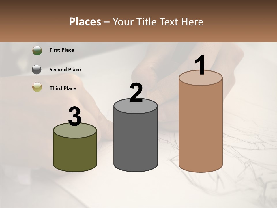 Drawing Pen Manga PowerPoint Template