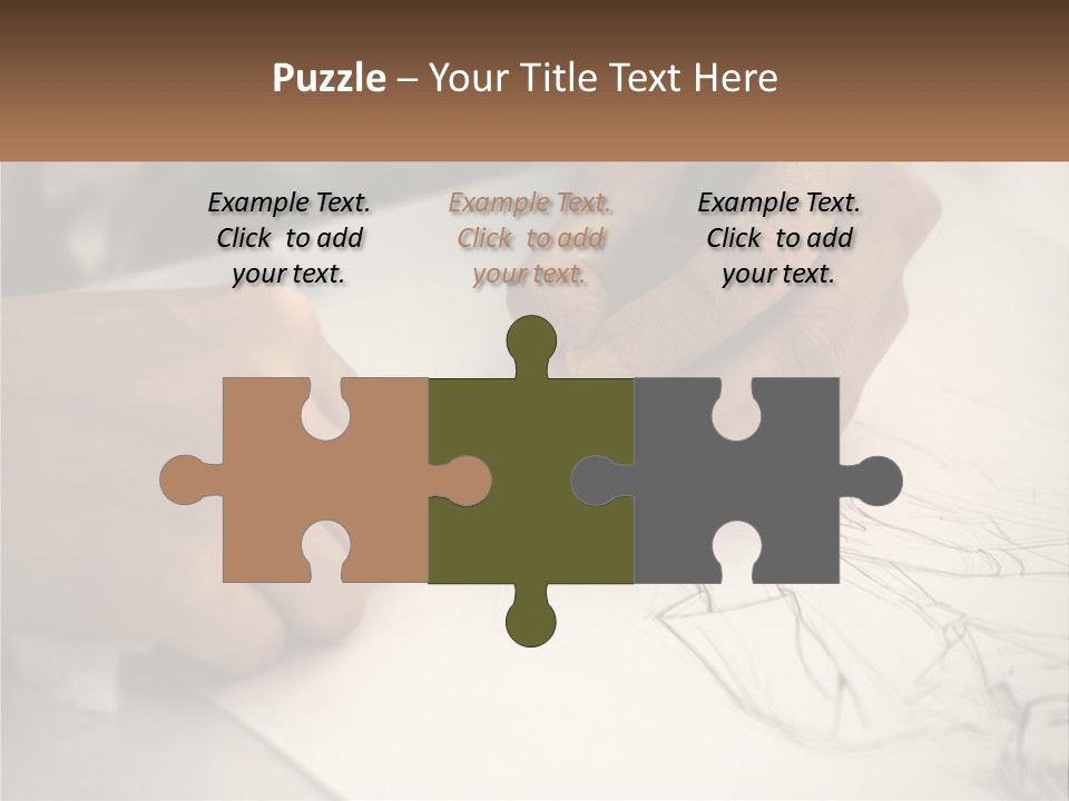 Drawing Pen Manga PowerPoint Template