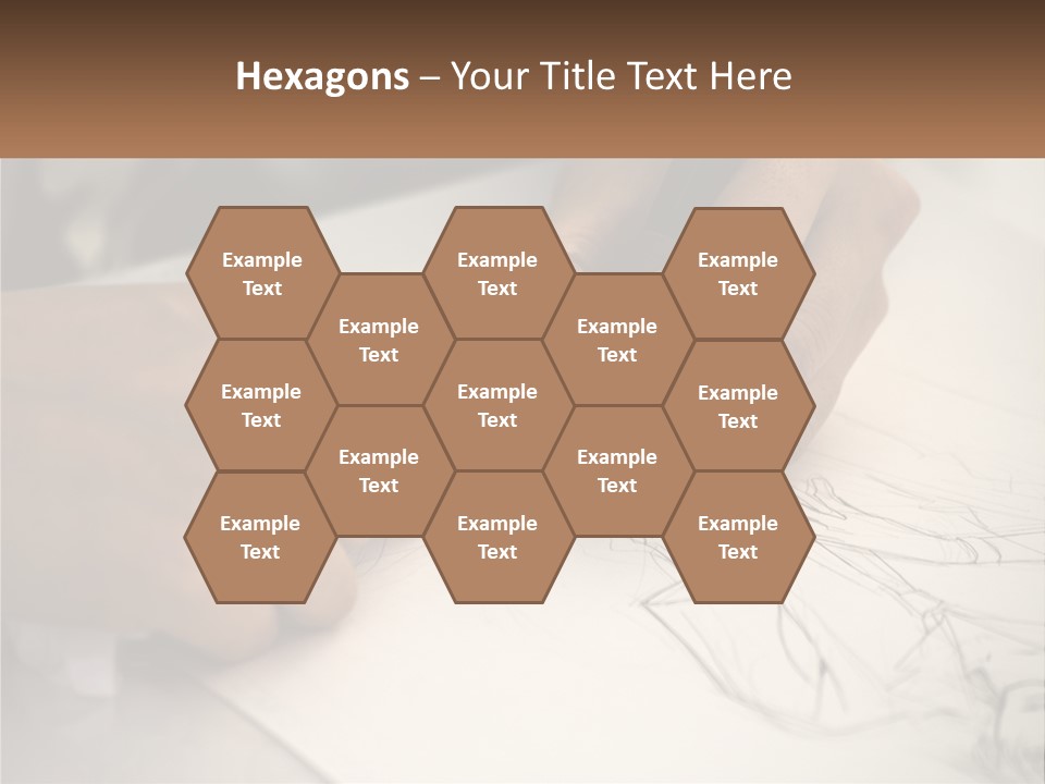 Drawing Pen Manga PowerPoint Template