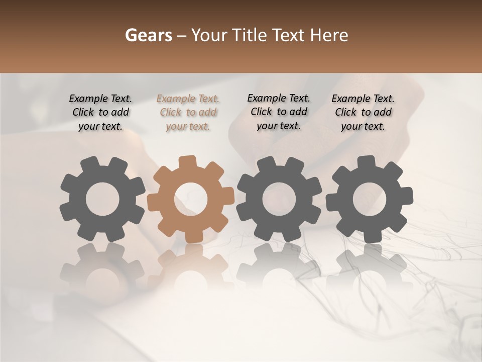 Drawing Pen Manga PowerPoint Template