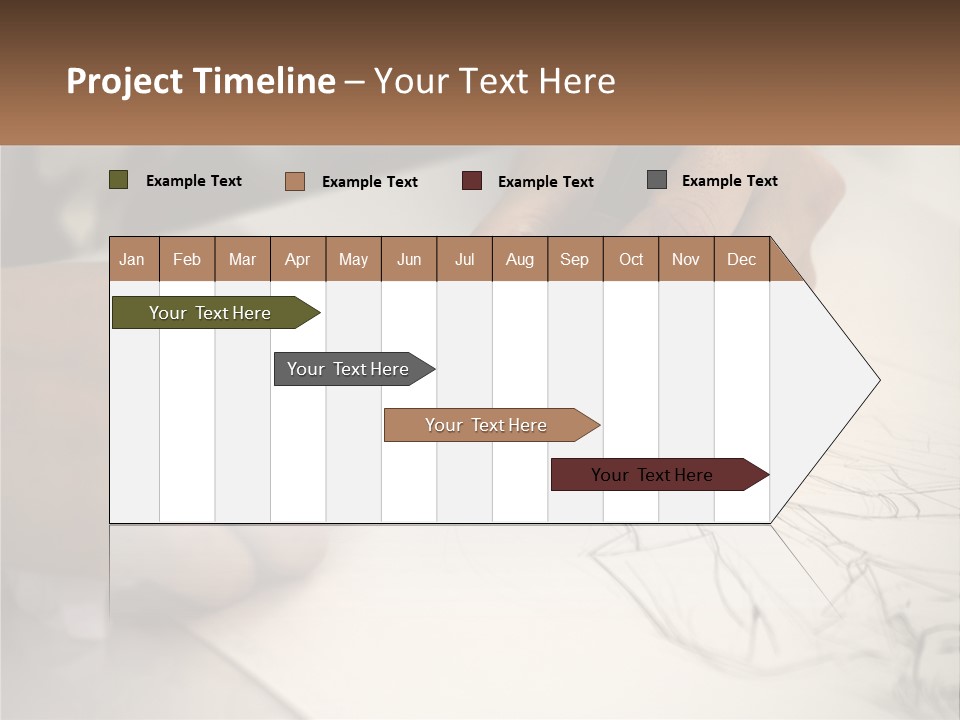 Drawing Pen Manga PowerPoint Template