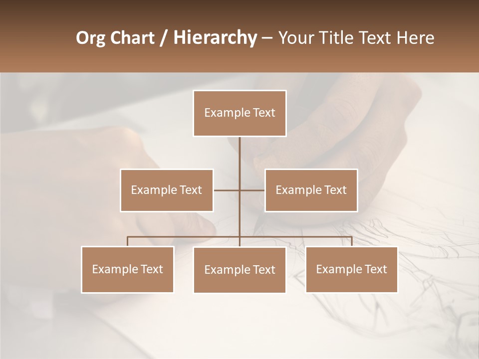 Drawing Pen Manga PowerPoint Template