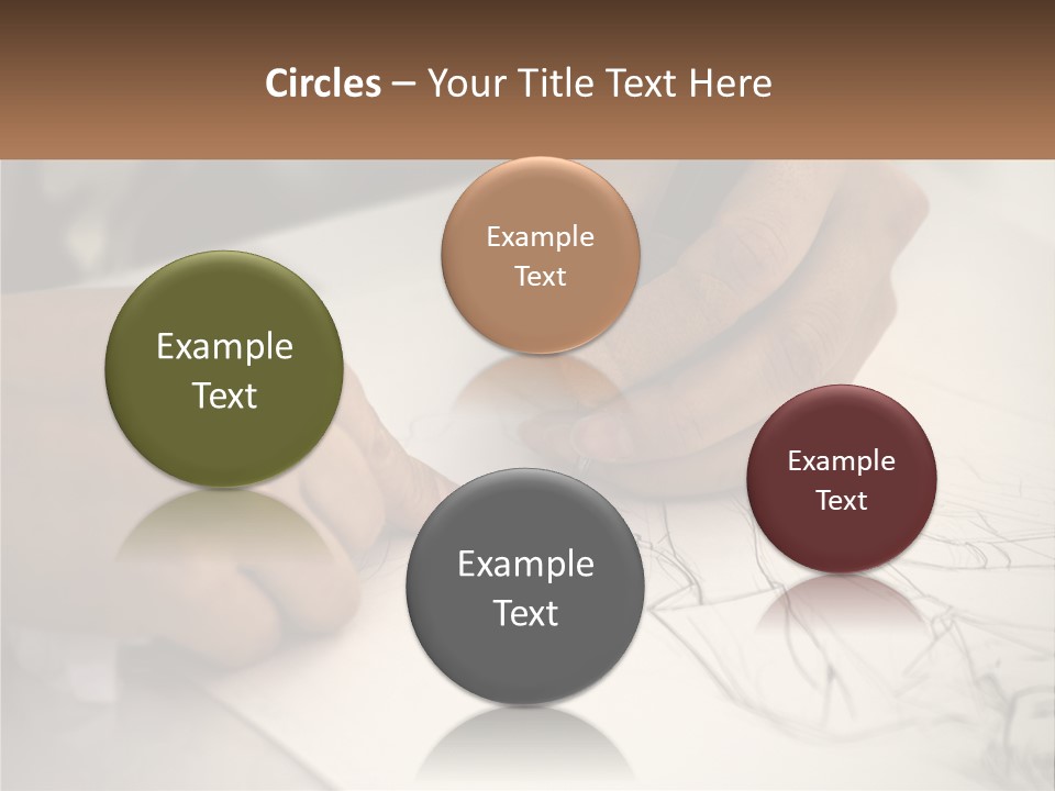 Drawing Pen Manga PowerPoint Template