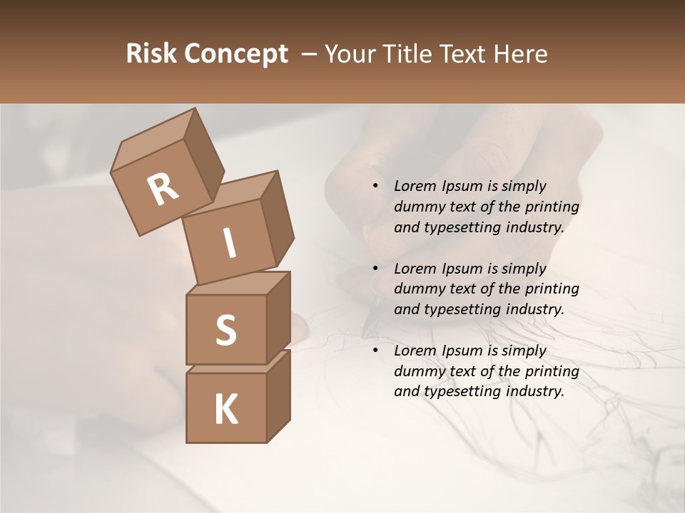 Drawing Pen Manga PowerPoint Template