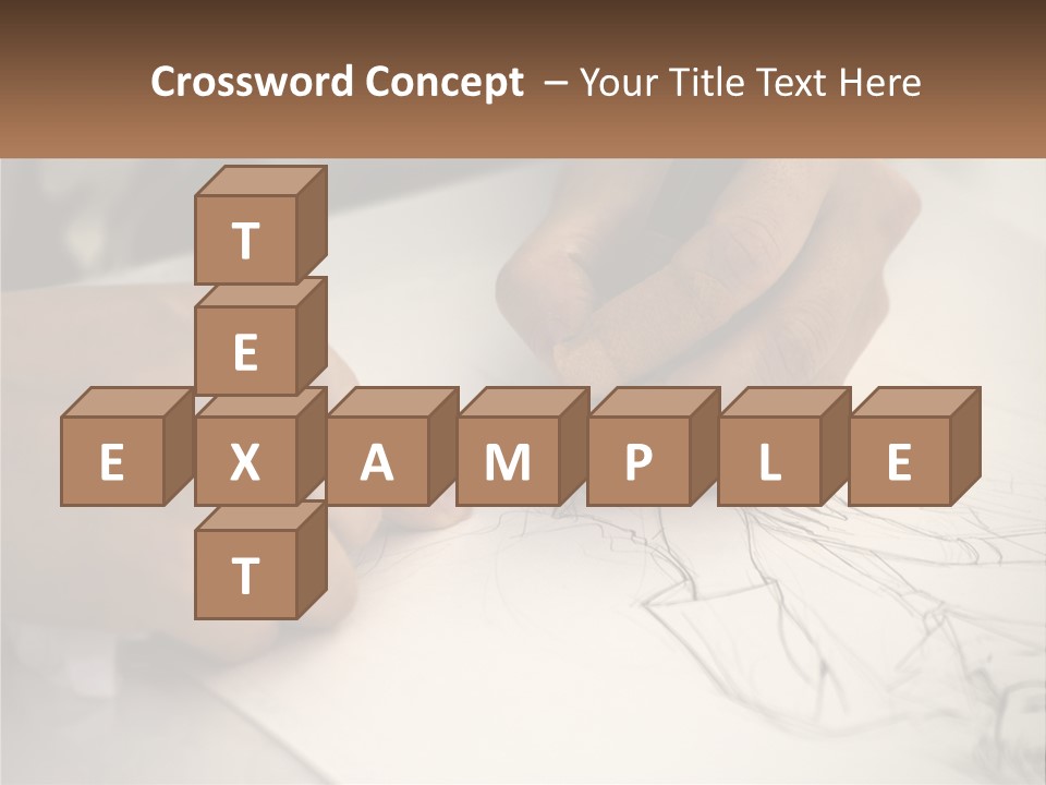 Drawing Pen Manga PowerPoint Template