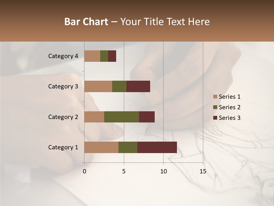 Drawing Pen Manga PowerPoint Template