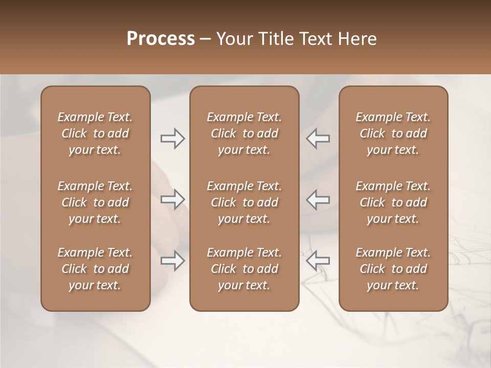Drawing Pen Manga PowerPoint Template