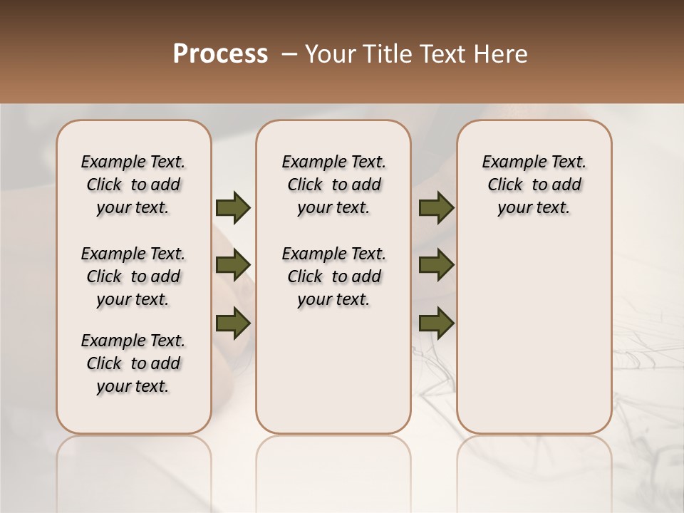 Drawing Pen Manga PowerPoint Template