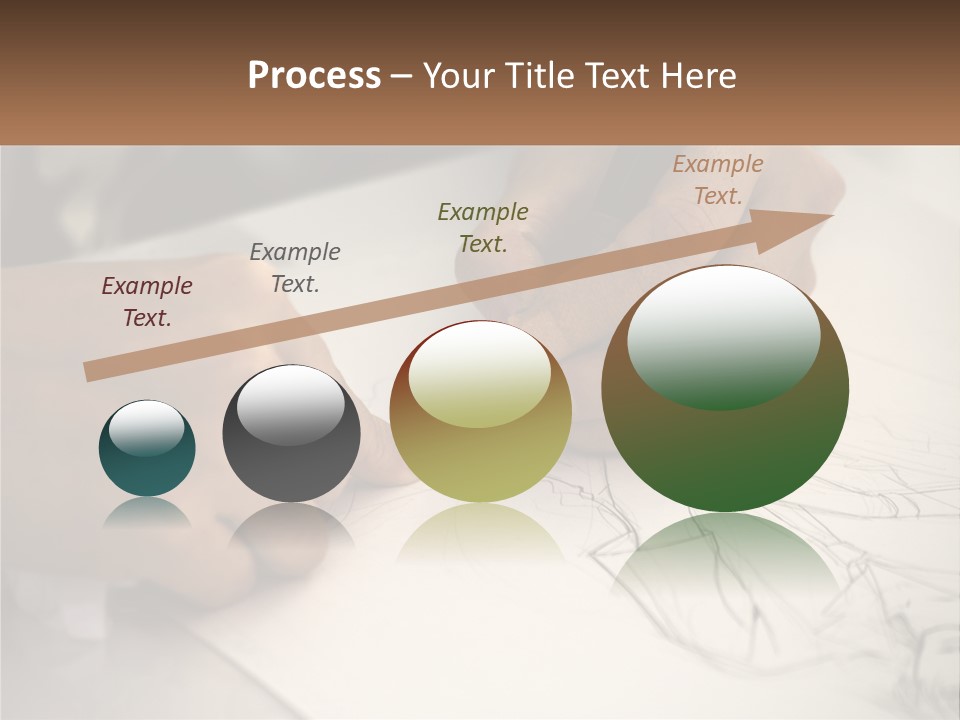 Drawing Pen Manga PowerPoint Template