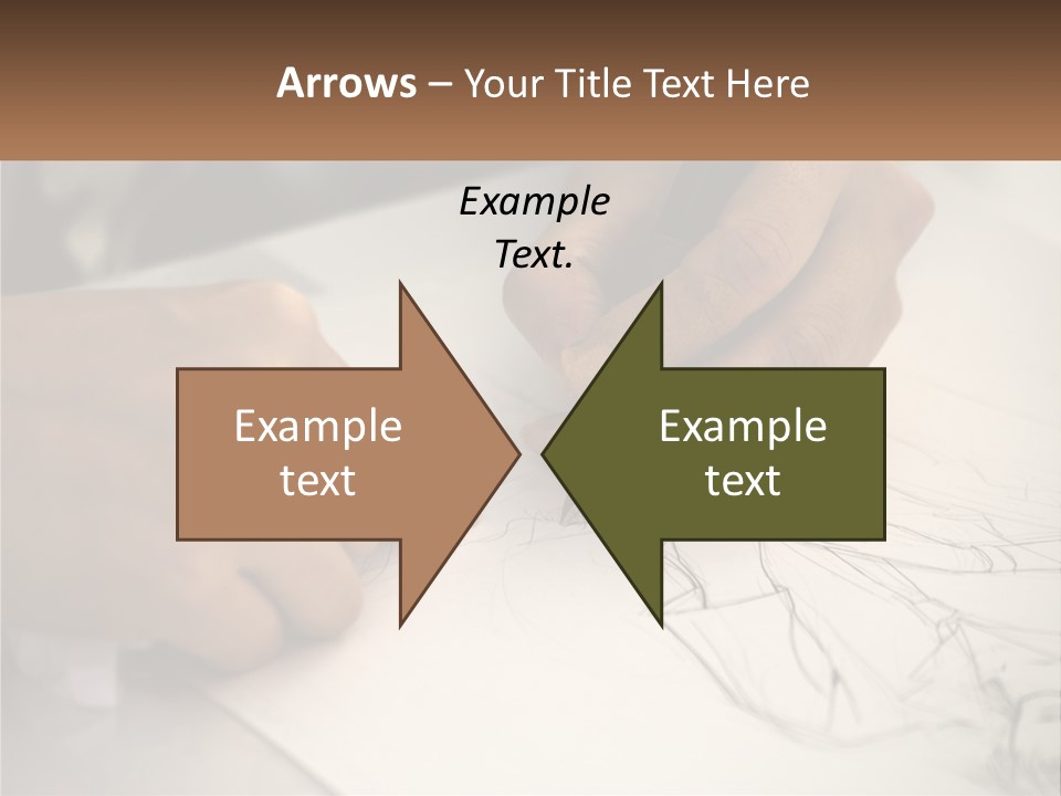 Drawing Pen Manga PowerPoint Template