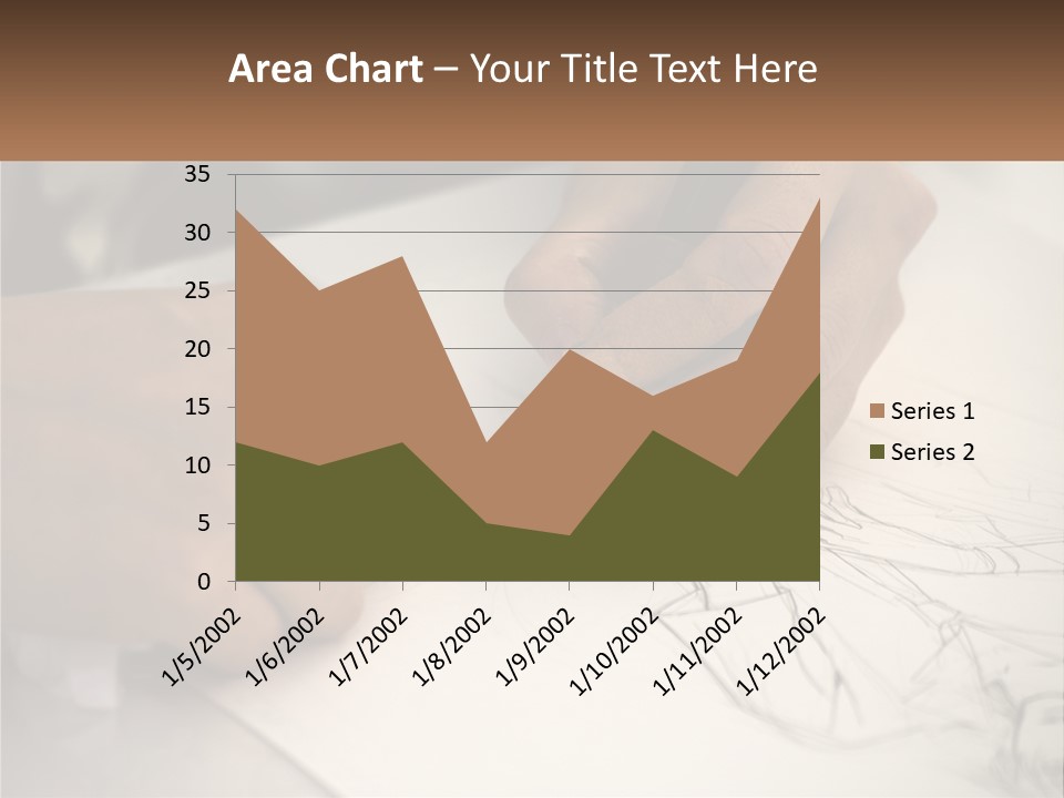 Drawing Pen Manga PowerPoint Template