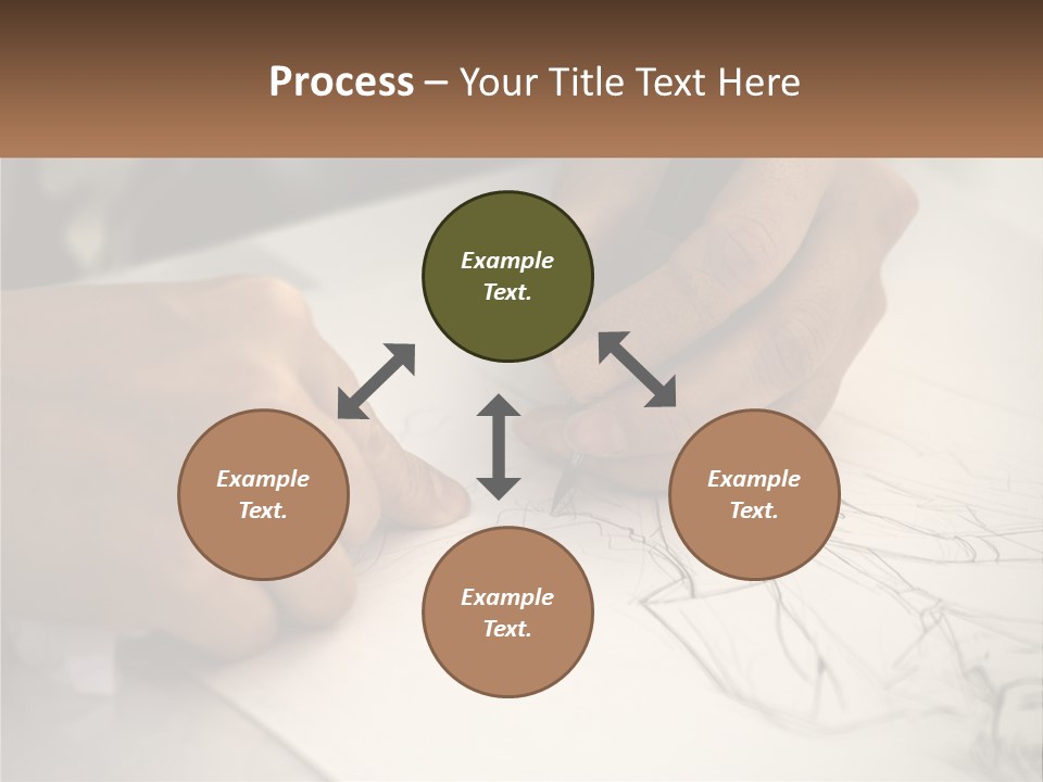 Drawing Pen Manga PowerPoint Template