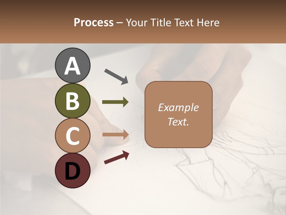 Drawing Pen Manga PowerPoint Template