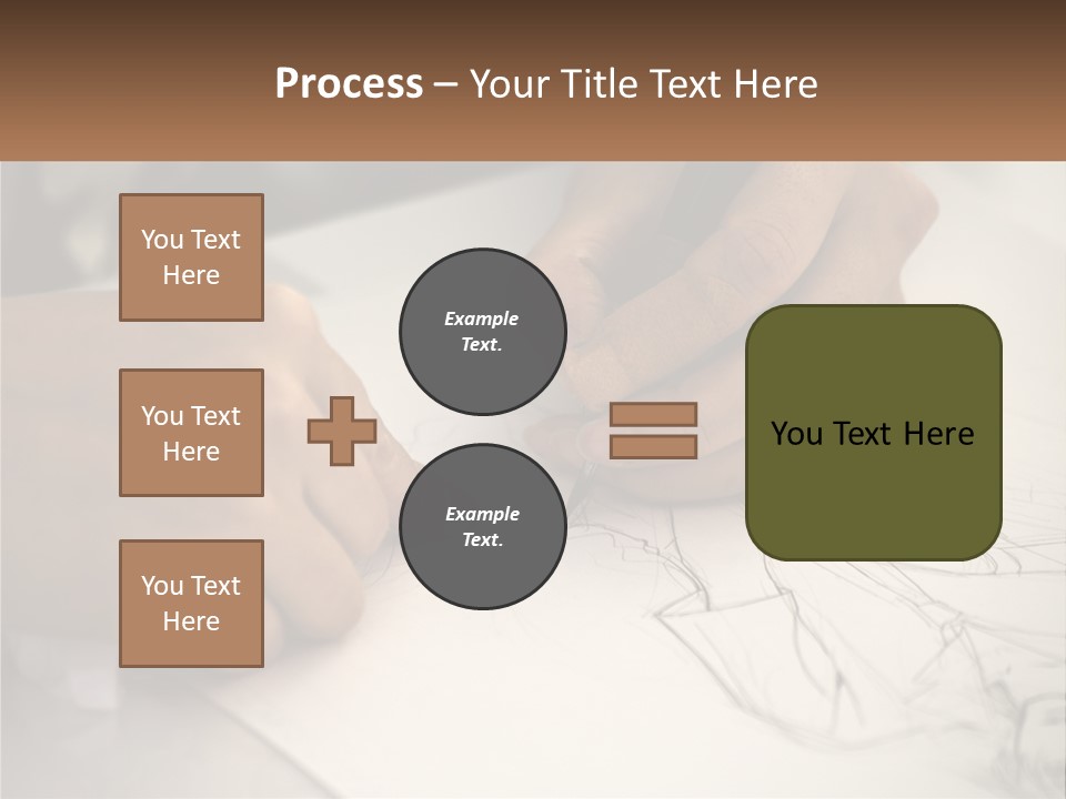 Drawing Pen Manga PowerPoint Template