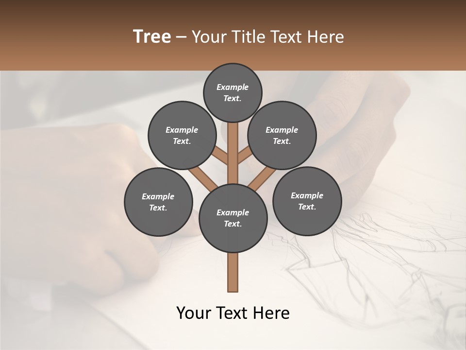 Drawing Pen Manga PowerPoint Template