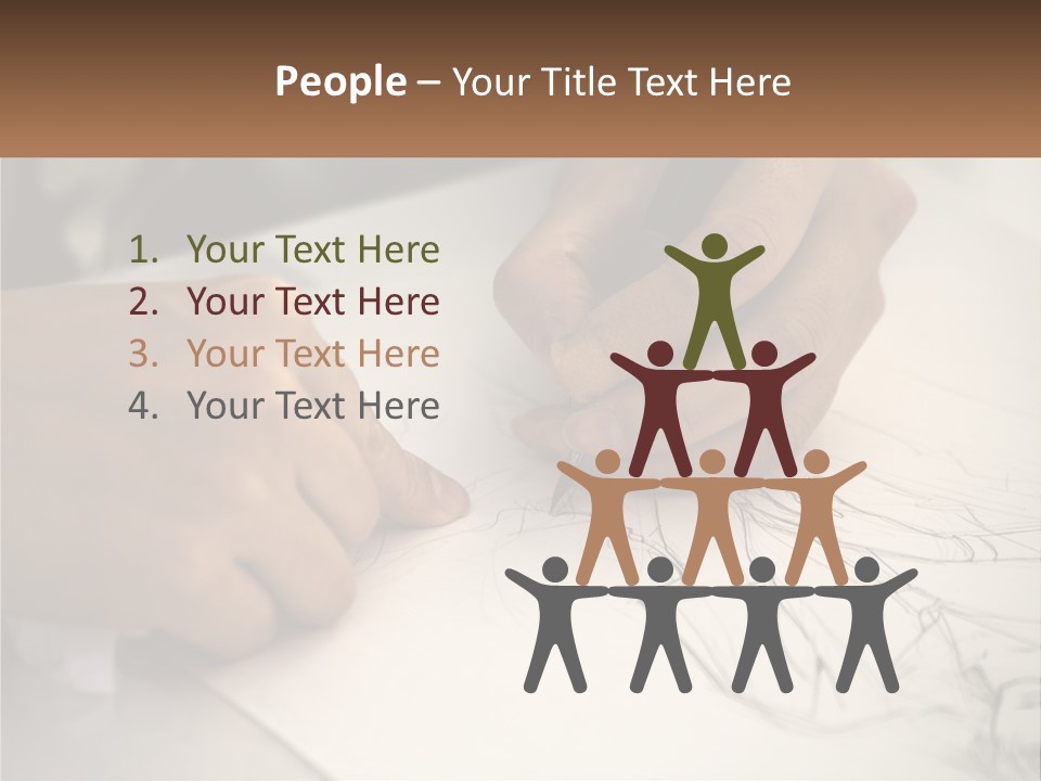 Drawing Pen Manga PowerPoint Template