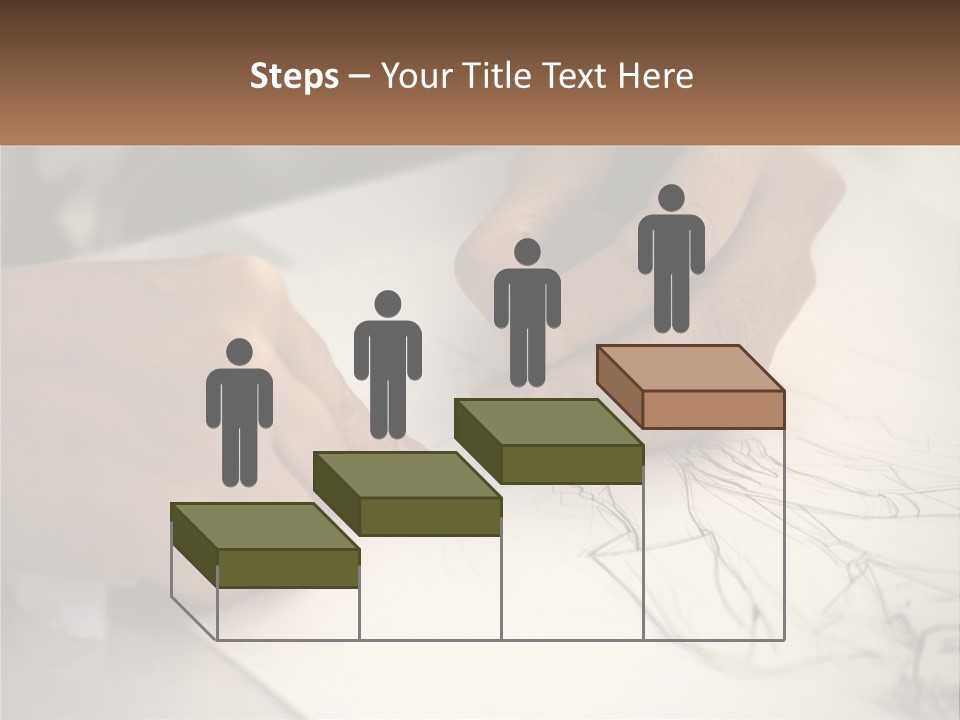 Drawing Pen Manga PowerPoint Template