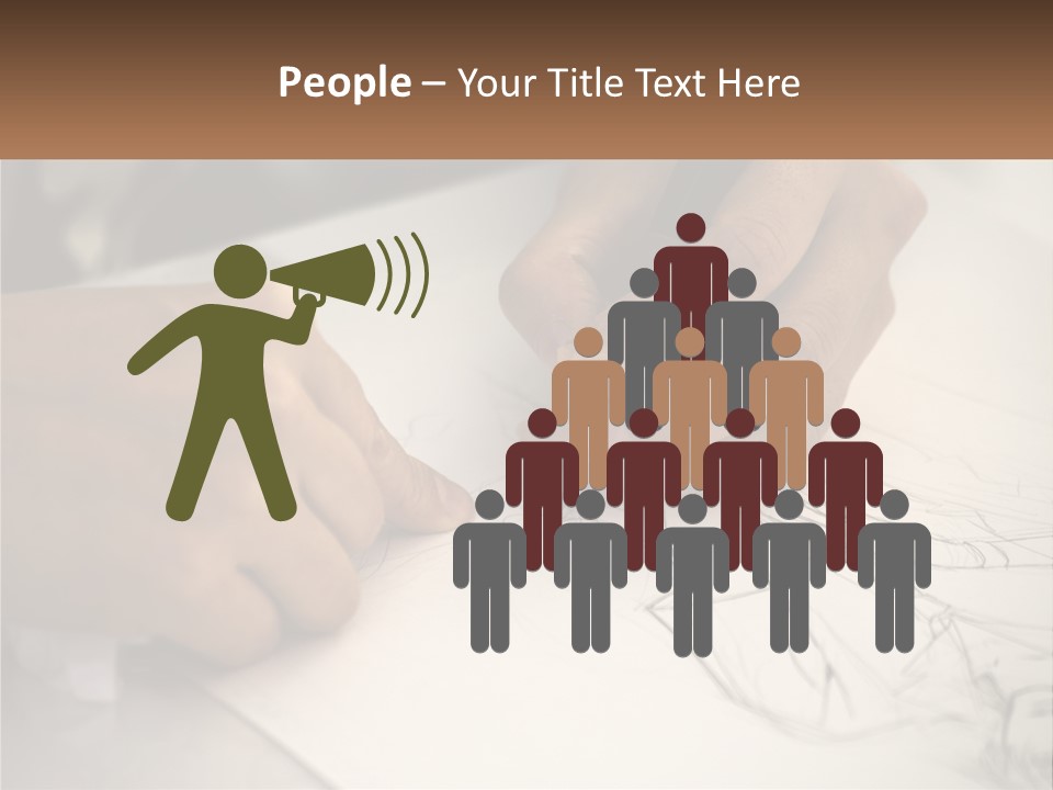 Drawing Pen Manga PowerPoint Template