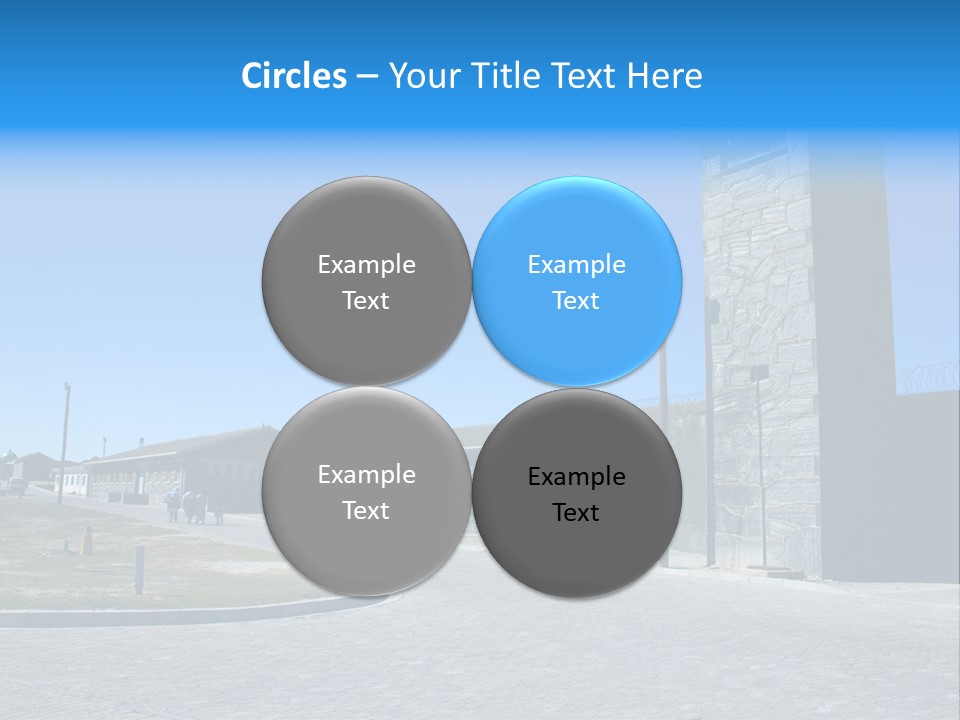 Jail Misery Prison PowerPoint Template