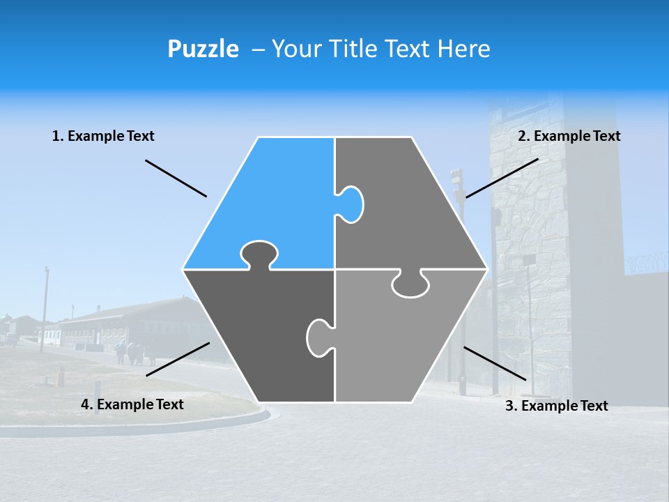Jail Misery Prison PowerPoint Template