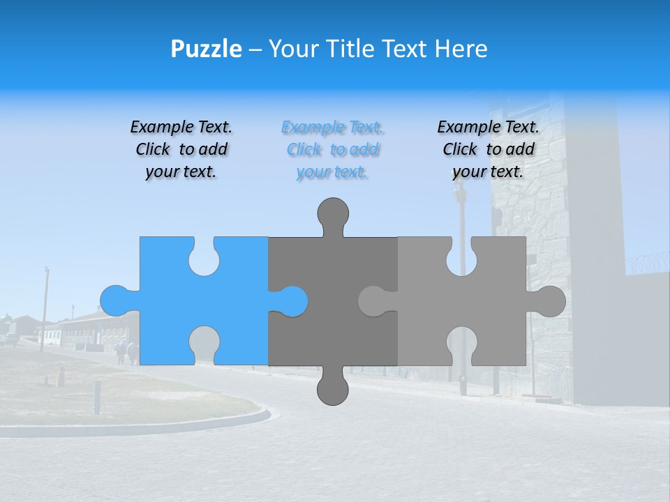 Jail Misery Prison PowerPoint Template