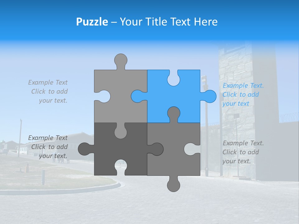 Jail Misery Prison PowerPoint Template