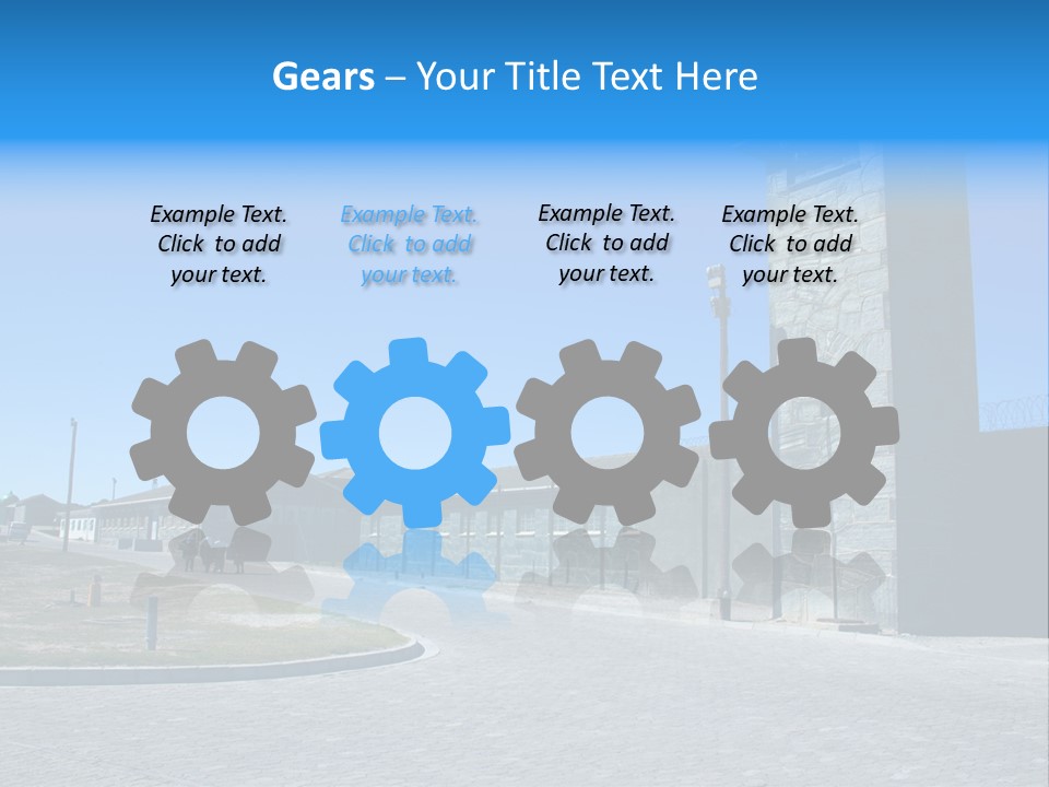 Jail Misery Prison PowerPoint Template