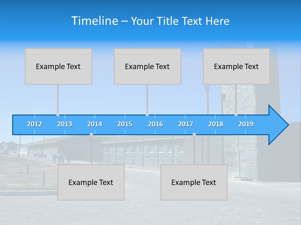Jail Misery Prison PowerPoint Template