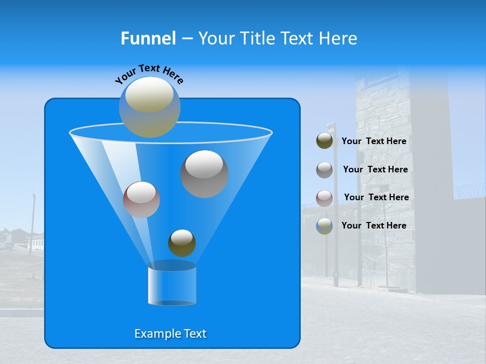 Jail Misery Prison PowerPoint Template