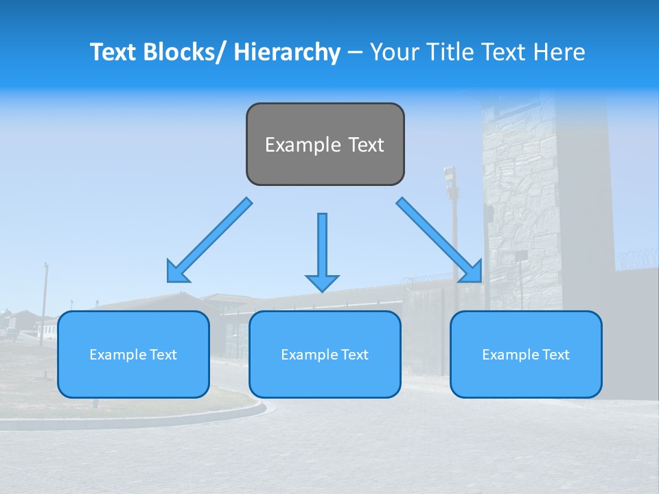 Jail Misery Prison PowerPoint Template