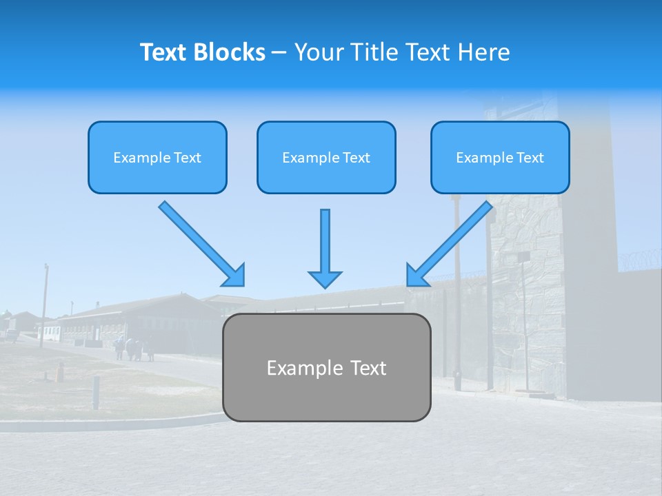 Jail Misery Prison PowerPoint Template