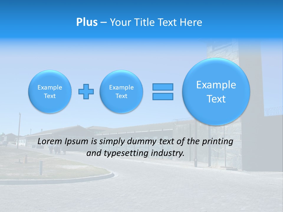 Jail Misery Prison PowerPoint Template