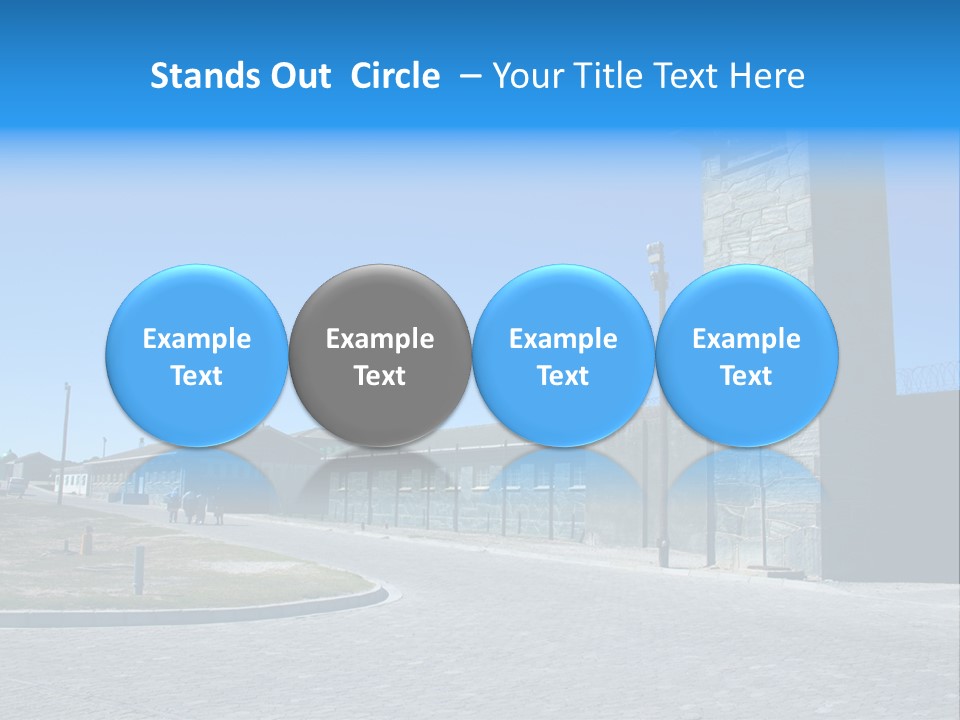 Jail Misery Prison PowerPoint Template