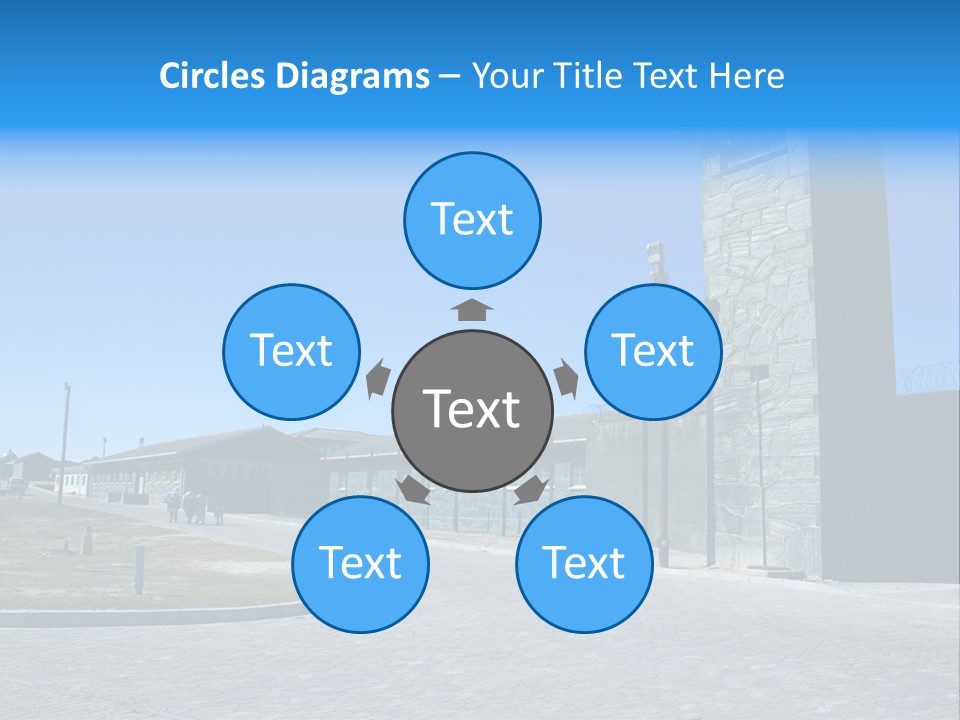 Jail Misery Prison PowerPoint Template