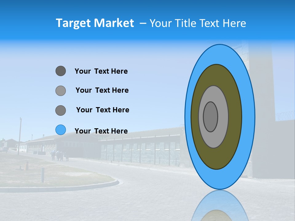 Jail Misery Prison PowerPoint Template