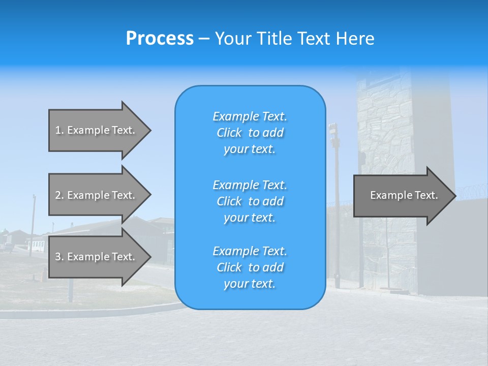 Jail Misery Prison PowerPoint Template